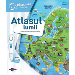 RĂSPUNDEL ISTEȚEL. Carte interactivă. Atlasul lumii