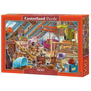 Puzzle Castorland The Cluttered Attic, 500 piese