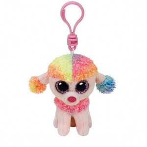 Breloc Pudel Rainbow (8.5 cm)