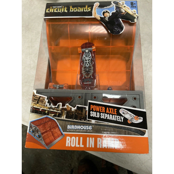 Set miniskateboard Premium și rampă (4 modele) Tony Hawk