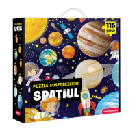 Spațiul. Puzzle fosforescent Spațiul. Puzzle fosforescent