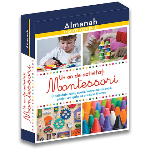 Almanah - O activitate pe zi: Un an de activități Montessori