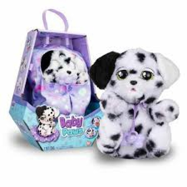Jucărie interactivă Baby Paws - Dalmațian, 20 cm