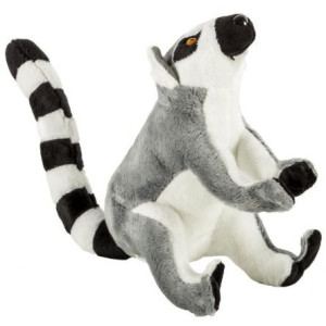 Jucărie de pluș MomKi Lemur 18 cm