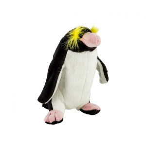 Pluș pinguin săritor, 20 cm, Momki