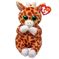 Jucărie de pluș TY Beanie Bellies - Tippi, girafă 15 cm