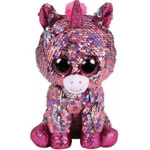 Pluș Cu Paiete, Unicornul Sparkle, 24 Cm, TY