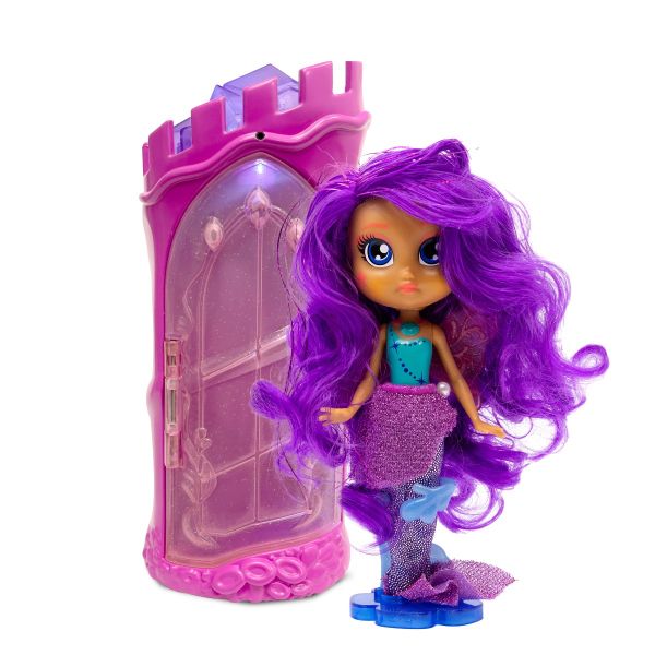 Bright Fairy Friends - Set de joacă cu sirenă, castel și accesorii Bright Fairy Friends - Set de joacă cu sirenă, castel și accesorii