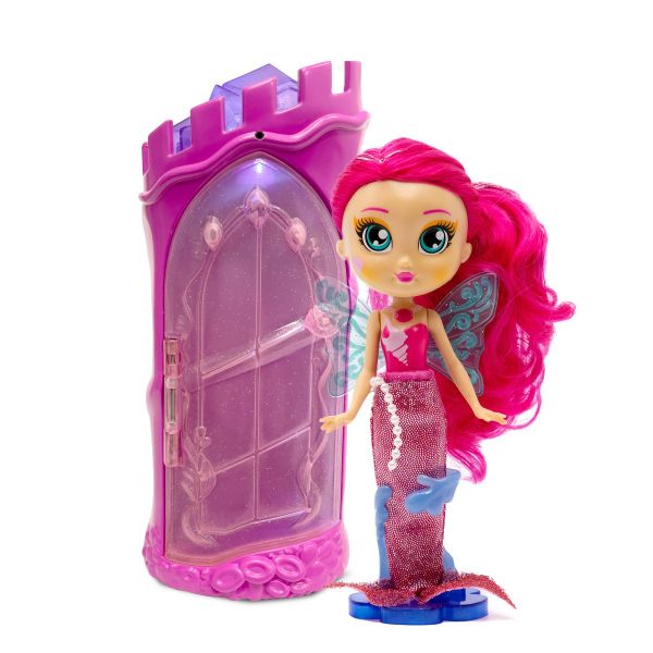 Bright Fairy Friends - Set de joacă cu sirenă, castel și accesorii Bright Fairy Friends - Set de joacă cu sirenă, castel și accesorii