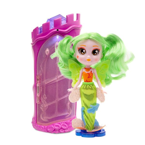 Bright Fairy Friends - Set de joacă cu sirenă, castel și accesorii Bright Fairy Friends - Set de joacă cu sirenă, castel și accesorii
