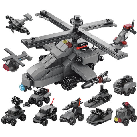 Set creativ constructie elicoptere