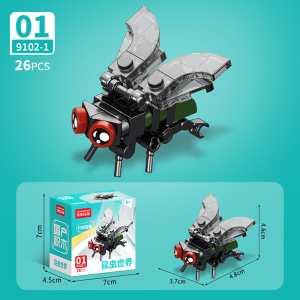 Set creativ constructie Insect world