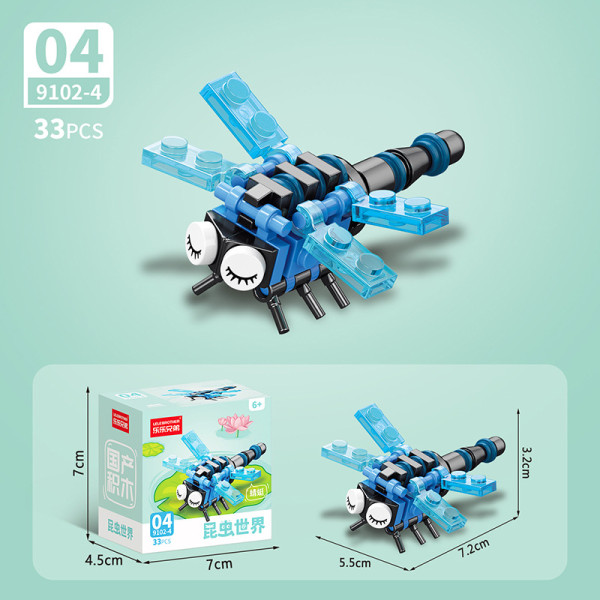 Set creativ constructie Insect world