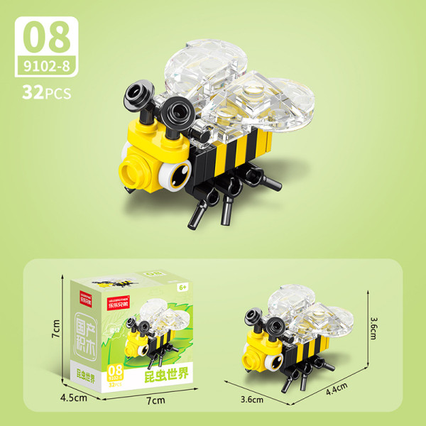 Set creativ constructie Insect world