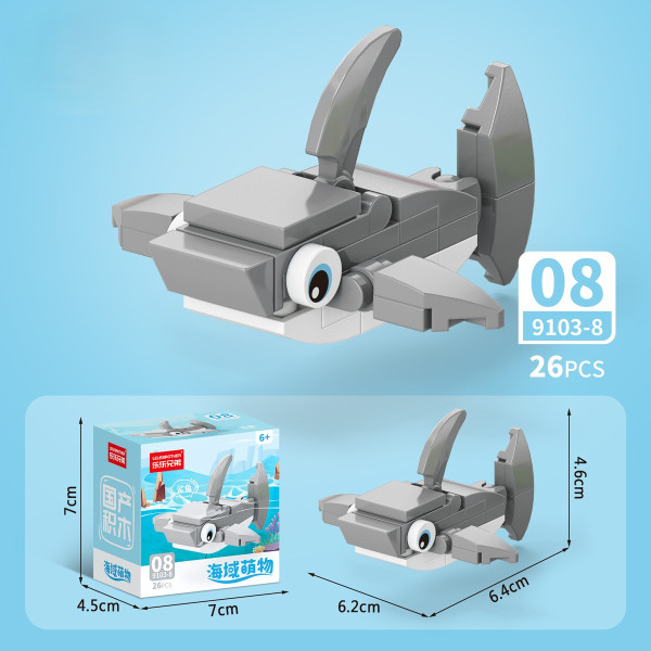 Set creativ constructie Ocean animals