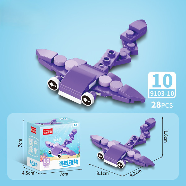 Set creativ constructie Ocean animals