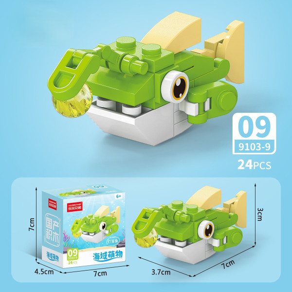 Set creativ constructie Ocean animals
