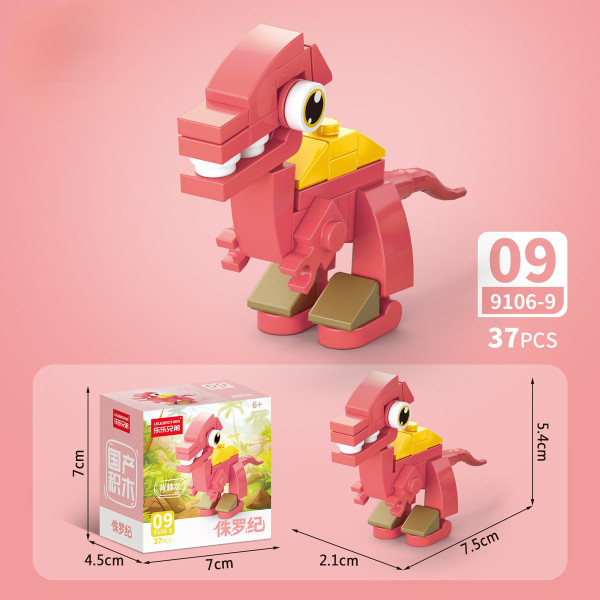 Set creativ constructie Dinosaur