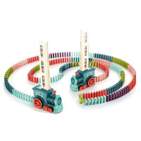 Joc domino cu locomotiva electrica