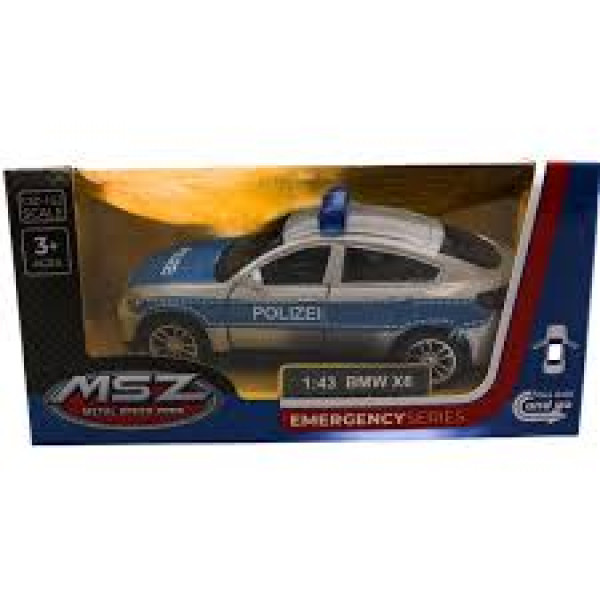 Masinuta BMW X6 MSZ 1:43 Argintiu