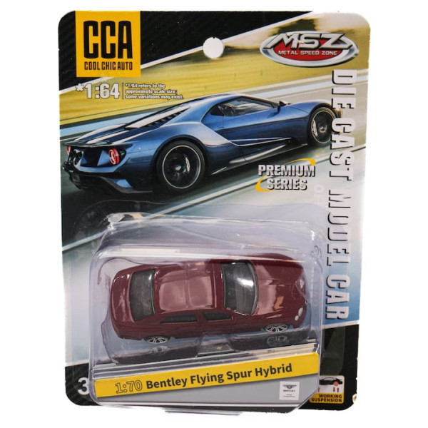 Masinuta Bentley Flying Spur Hybrid MSZ 1:70 Rosu