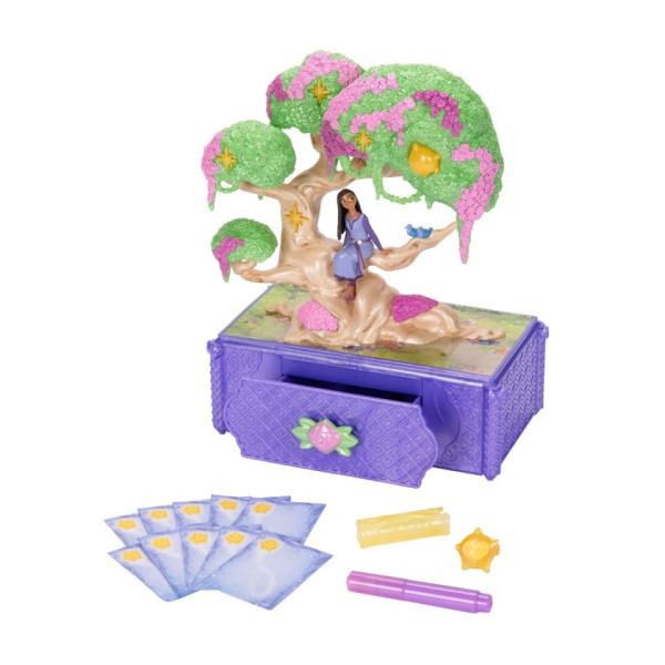 Cutie de bijuterii cu lumini și sunete Disney Wish - Copacul dorințelor