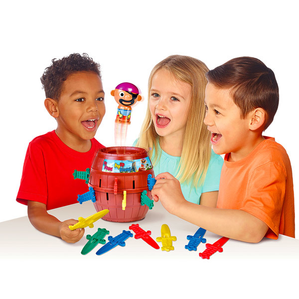 Joc interactiv pentru copii model Pop Up Pirate clasic Fun Zone, jucărie pentru fete și băieți 4,5,6,7 ani, multicolor
