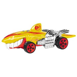 Mașinuță Hot Wheels - Sharkruiser, cu lumini și sunete, galben