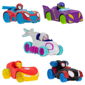 Păienjenelul Marvel - Vehicul din metal, figurină inclusă, diverse modele