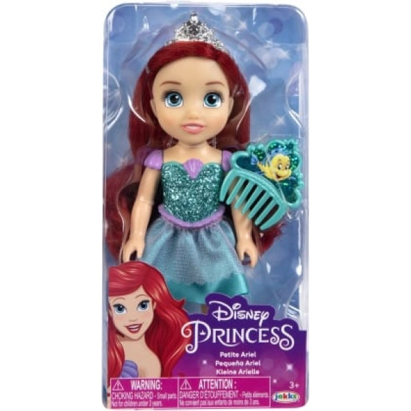 Păpușă Disney Princess cu pieptene 15 cm Păpușă Disney Princess cu pieptene 15 cm