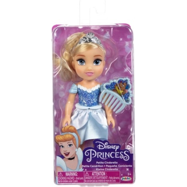 Păpușă Disney Princess cu pieptene 15 cm Păpușă Disney Princess cu pieptene 15 cm