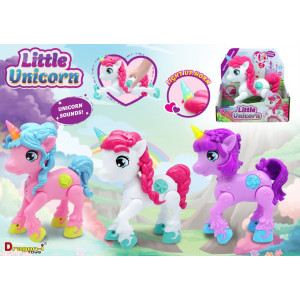 Jucarie interactivă Unicorn Junior cu lumini si sunete