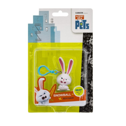 Figurină Breloc Snowboal Angry, The Secret Life Of Pets 