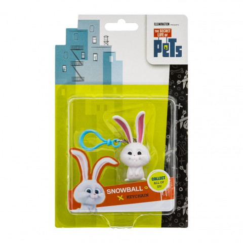 Figurină Breloc Snowball Cumințel, The Secret Life Of Pets