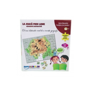 Puzzle 2 in 1 "La joaca prin lume "