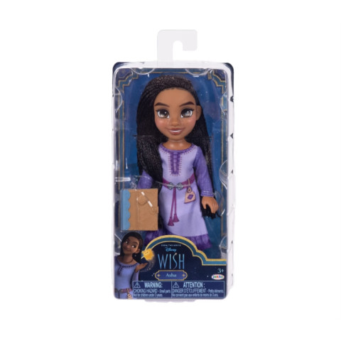 Papușă mini Disney Wish - Asha, 15 cm