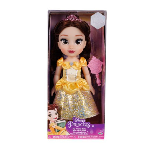 Disney Princess - Păpușa Belle, 38cm, Disney 100 Dresses