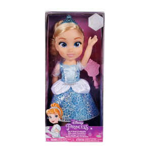 Disney Princess - Păpușă Cenușăreasă, 38cm, Disney 100 Dresses