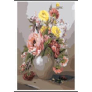 Set pictură pe numere 40*50 Vază cu flori