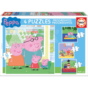 Puzzle Peppa Pig Progressive Educa