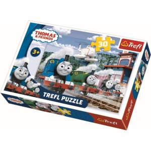 Puzzle Trefl 30 Cursa Pe Sine