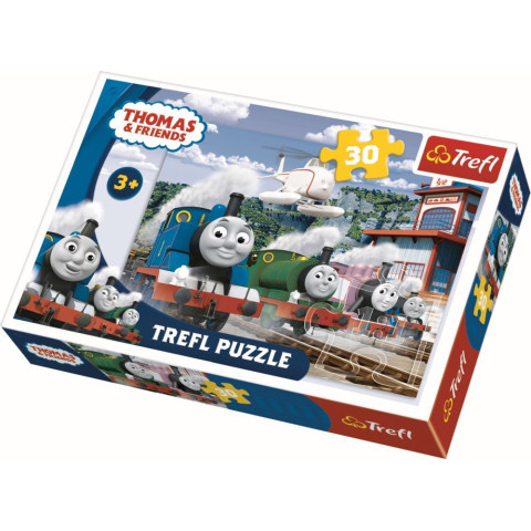 Puzzle Trefl 30 Cursa Pe Sine