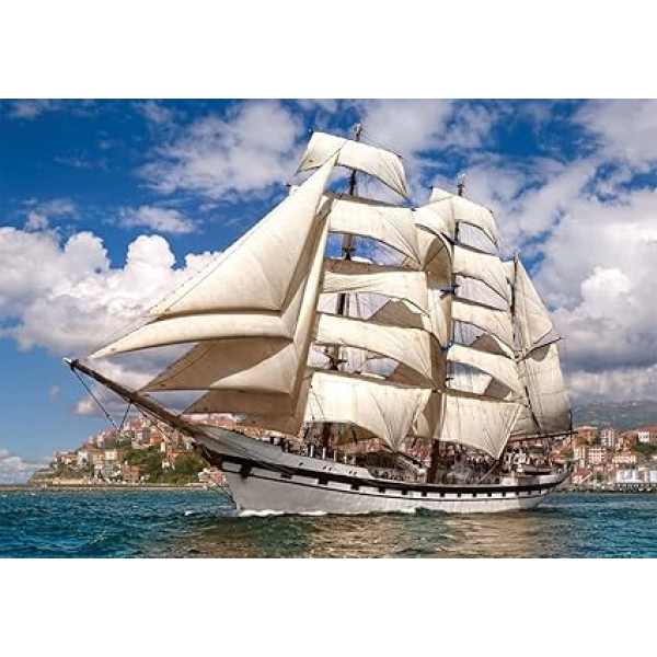 Puzzle Castorland - Tall Ship Leaving Harbour - 500 Piece  Puzzle Castorland - Tall Ship Leaving Harbour - 500 Piece