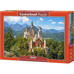 Puzzle Castorland - View of the Neuschwanstein Castle - 500 Piece