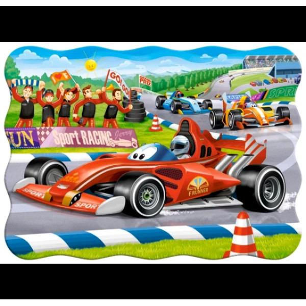 Castorland Racing Bolide - Puzzle 30 Piese Castorland Racing Bolide - Puzzle 30 Piese
