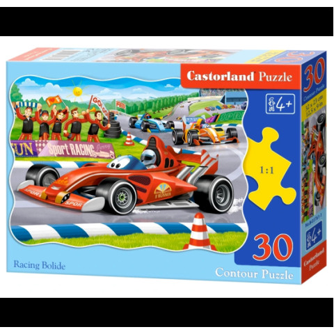Castorland Racing Bolide - Puzzle 30 Piese Castorland Racing Bolide - Puzzle 30 Piese