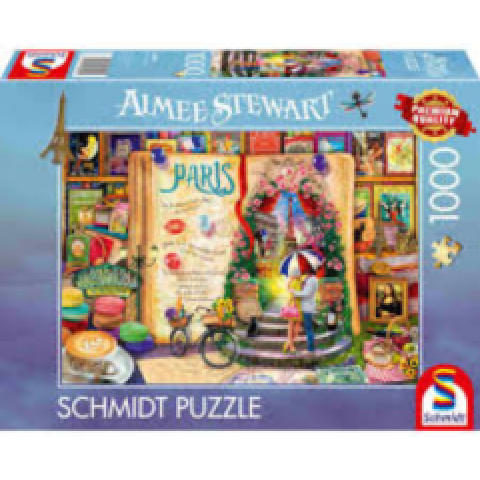 Puzzle - 1000 piese - Amintiri din Micul Paris