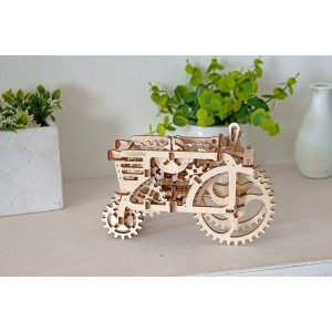 Puzzle 3D - Tractor Mechanical, 97 piese