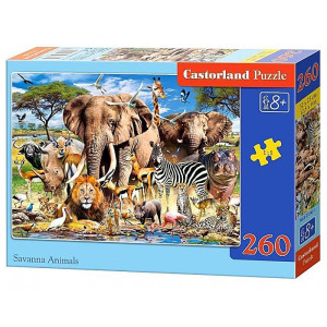 Puzzle 260 piese Savanna Animals Castorland