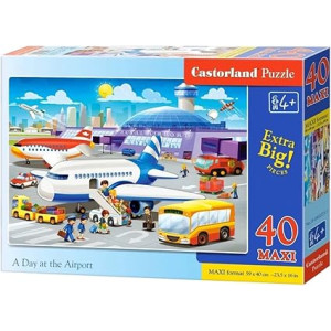 Puzzle  Castorland 40 maxi - A day at the airport